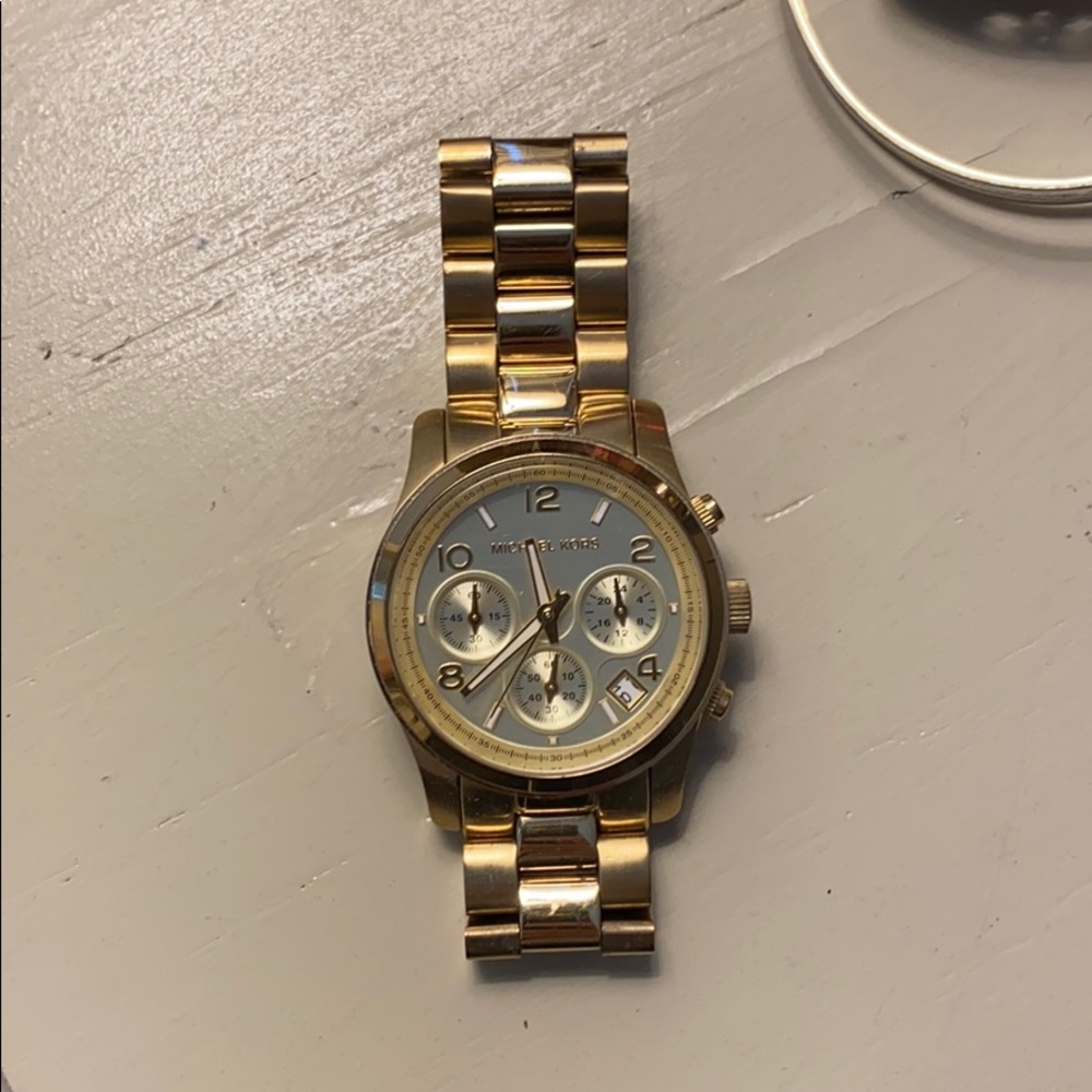 Gold Michael Kors Watch